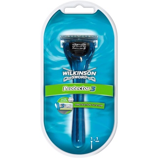 Wilkinson Sword Protector 3 Rasierer mit 1 Klinge die perfekte Kombination