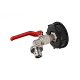 Elmar Jung Kugelhahn 3/4 Zoll Metall rot