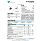 VISHAY MOSFET 1 N-Kanal 125W D2PAK Tube