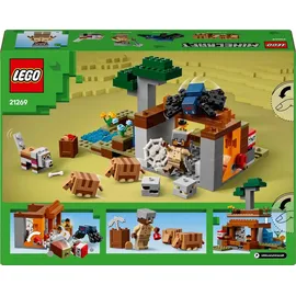 LEGO Minecraft Die Expedition zur Gürteltiermine 21269