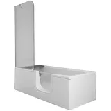 Vitra Conforma Badewanne 57930001000 170 x 75 cm, rechteckig mit Einstieg rechts, weiß