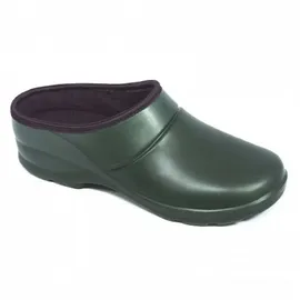 Lemigo leichte Eva Clogs Gartenclogs gefüttert Gartenschuhe Cloack 791 (45/46, Grün) - 45/46 EU