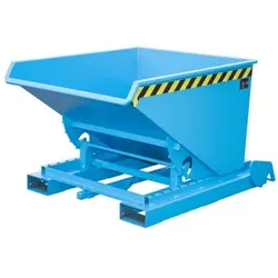Kippbehälter automatisch Typ 4 A 600l RAL5012