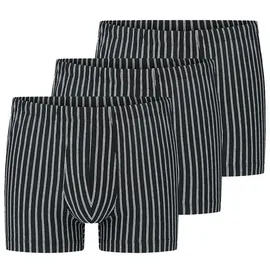 SCHIESSER Retro Boxershorts gestreift schwarz XXL 3er Pack