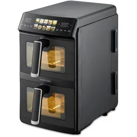 Prixton Heißluftfritteuse Prixton Cook Organics Vertical 10L schwarz