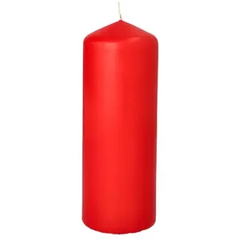 Papstar Stumpenkerze 6 x 16,5 cm 10 St. rot 