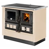Justus Küchenofen Rustico 90 2.0 Stahl Creme 7 kW