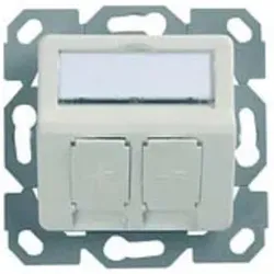Telegärtner Modul-Aufnahme 2fach UP/50 aws aufbauend 100021417