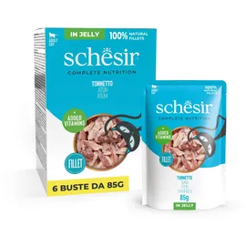 Schesir Thunfischfilets in Gelee 6 x 85 g