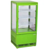 Saro Mini-Umluftkühlvitrine Modell SC 70 grün