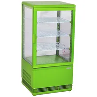 Saro Mini-Umluftkühlvitrine Modell SC 70 grün