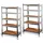 Ondis24 Steckregal Metall 70 x 148 x 30 cm grau