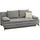 luma-home schönes für dein zuhause luma-home Dauer-Schlafsofa, Hellgrau, Textil, 2-Sitzer, Füllung: Polyetherschaumkern, einzeln stellbar,Rechteckig, 202x90x105 cm, Wohnzimmer, Sofas & Couches, Schlafsofas