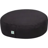 Gaiam Meditationskissen Zafu Yogakissen schwarz