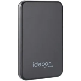 ideoon MagSafe Powerbank 5000 mAh, 15W Qi - Hochwertige kompakte Wireless Power Bank – Schnelles Laden Quick Charge für iPhone & Android – Mobiler