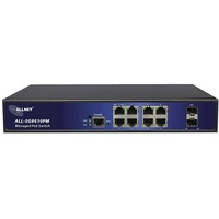 Allnet ALL-SG8610PM Netzwerk Switch 8 + 2 Port 10 / 100 / 1000MBit/s PoE-Funktion