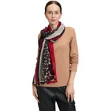 Betty Barclay Damen mit Blumenprint ACC, Brown/Red | Gr.: onesize