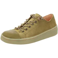 THINK! Kumi nachhaltige Wechselfußbett Slipper, 7000 Olive/Kombi, 38.5 EU