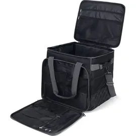 Phoenix Phönix Overlocktasche Quilt Design schwarz