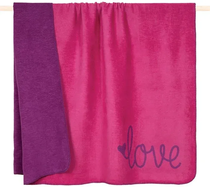 pad Kuscheldecke Cozy Up 150 x 200 cm Mischgewebe Pink