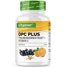Vit4ever OPC Traubenkernextrakt + Vitamin C Kapseln 365 St.