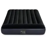 Intex Luftbett Classic Fiber-Tech 137x191x25 Gästebett Matratze mit Pumpe,