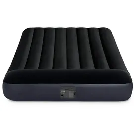 Intex Luftbett Classic Fiber-Tech 137x191x25 Gästebett Matratze mit Pumpe,