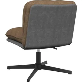 vidaXL Bürostuhl Drehbar Taupe