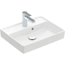 Villeroy & Boch V&B Waschtisch Collaro 50x40cm, m ÜL, Unters. geschliffen, weiß