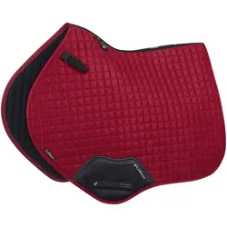 Schabracke Luxury Suede CC Square LeMieux Rot WARMBLUT