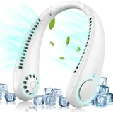 Nackenventilator, 360° Tragbarer Blattloser Ventilator, 3 Geschwindigkeiten, Wiederaufladbar Über Usb, Persönlicher Leiser Nackenventilator Für Büro, Zuhause, Outdoor-reisen, Geschenke Für Damen Und H