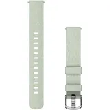 Garmin Lily 2 Armband 14 mm Nylon Salbeigrau/Silber