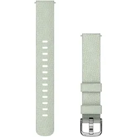 Garmin Lily 2 Armband 14 mm Nylon Salbeigrau/Silber