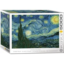 Eurographics 8520-1204 - Vincent Van Gogh, Starry Night, Die Sternennacht, BIG-Puzzle inkl. Poster, 5000 Teile