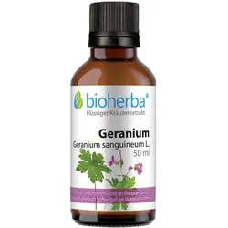 Bioherba Geranium sanguineum L. Tropfen Tinktur Extrakt 50 ml