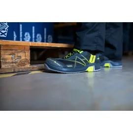 Haix CONNEXIS Safety T S1 low, grey-citrus - UK 6.5 EU 40
