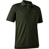 Deerhunter Climate Polo Shirt mit 37.5® Technology Herren Forest Ember M