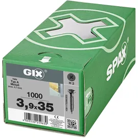 SPAX GIX-A Schnellbauschrauben 3,9 x 35 mm 1000 Stück