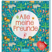 arsEdition Alle meine Freunde – Dschungel Mit über 300 Stickern