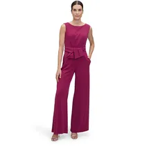 Vera Mont Damen Jumpsuit mit weitem Bein 46, Sweet Berry - 46