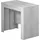 Dmora Compton 51/237 x 78 x 90 cm grau