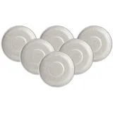 like. by Villeroy & Boch Villeroy & Boch Espressountertassen Perlemor Sand ø 12 cm 6er Set D. 12cm Porzellan