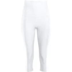 Leggings WINSHAPE "3/4 Functional Comfort HWL212C", Damen, Gr. M, Normalgrößen, weiß, 85% Polyester, 15% Elasthan, Hosen, High Waist