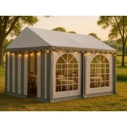 4x4 m Pavillon PVC