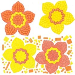 Narzissen Mosaik Bastelset  (pro Set 6) Bastelsets