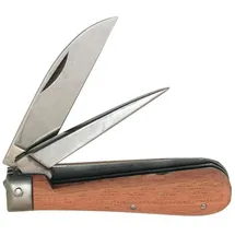 Dönges Kabelmesser 2-teilig mit Holzgriff