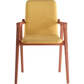 Home Affaire Armlehnstuhl AXA Polyester gelb