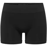 Only Shorts Seamless Schwarz XS-S