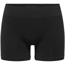 Only Shorts Seamless Schwarz XS-S