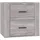vidaXL Nachtschrank Grau Sonoma 50 x 36 x 47 cm